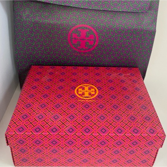 Tory Burch Loretta 115mm Platform sandals black heels Women’s 8.5 Suede - Picture 11 of 11